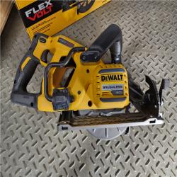 HOUSTON LOCATION - AS-IS DEWALT FLEXVOLT 60V MAX Cordless Brushless 7-1/4 in. Wormdrive Style Circular Saw (Tool Only)