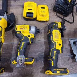 New AS-IS Dewalt 20-Volt MAX ToughSystem Lithium-Ion 6-Tool Cordless Combo Kit