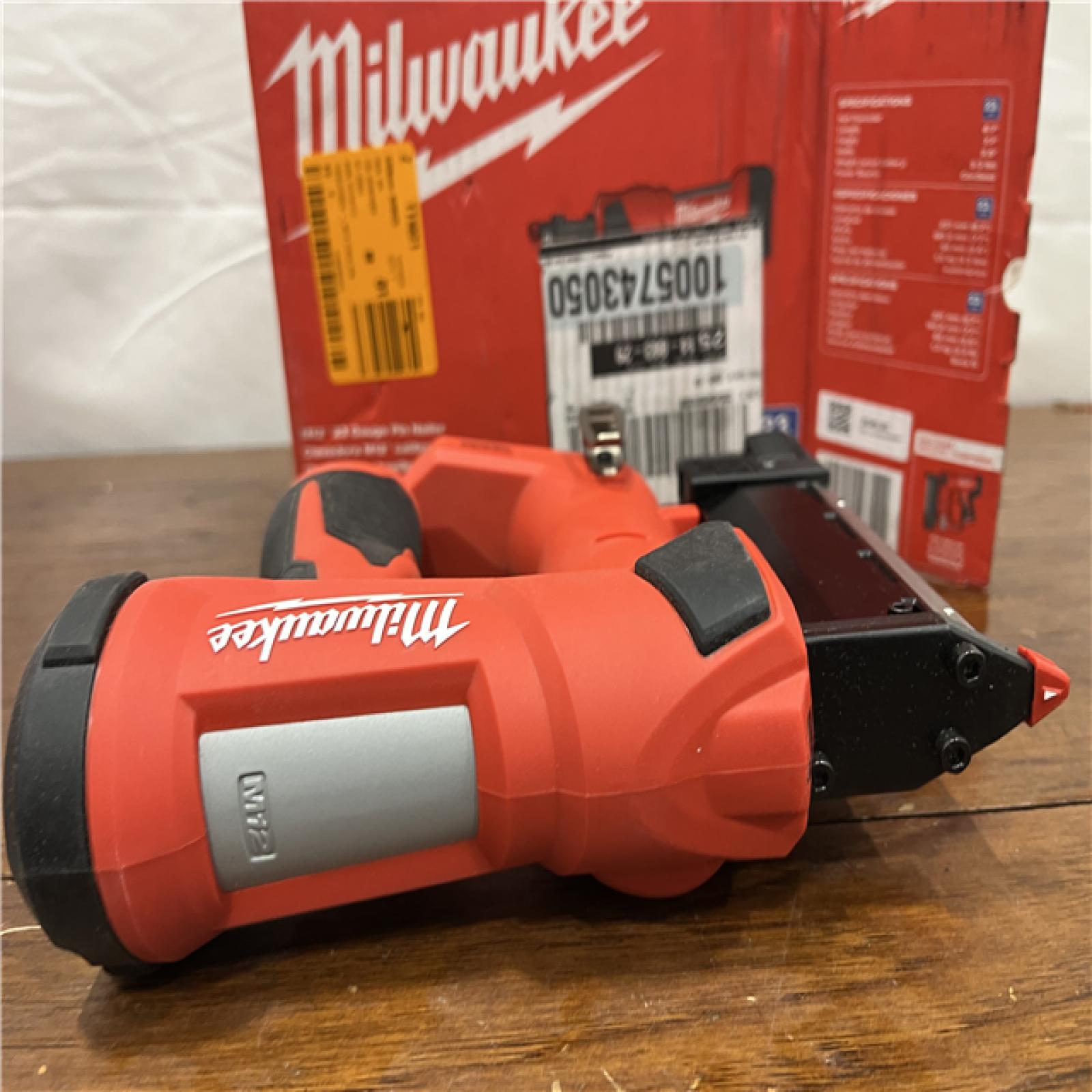 AS-IS Milwaukee 2540-20 12V 23 Gauge Cordless Pin Nailer (Tool Only)