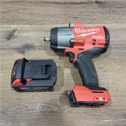 AS-IS Milwaukee 2967-21B M18 FUEL 1/2 High Torque Impact Wrench W/ Friction Ring 5.0Ah Kit