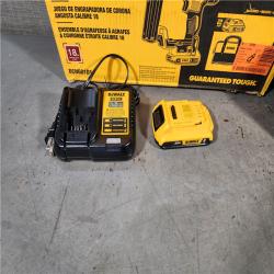 HOUSTON LOCATION - AS-IS DEWALT DCN681D1 20V 18Ga Stapler Kit