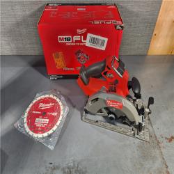 HOUSTON LOCATION - AS-IS (APPEARS LIKE NEW) Milwaukee M18 FUEL 18V Lithium-Ion Brushless Cordless 7-1/4 in. Circular Saw (Tool-Only)