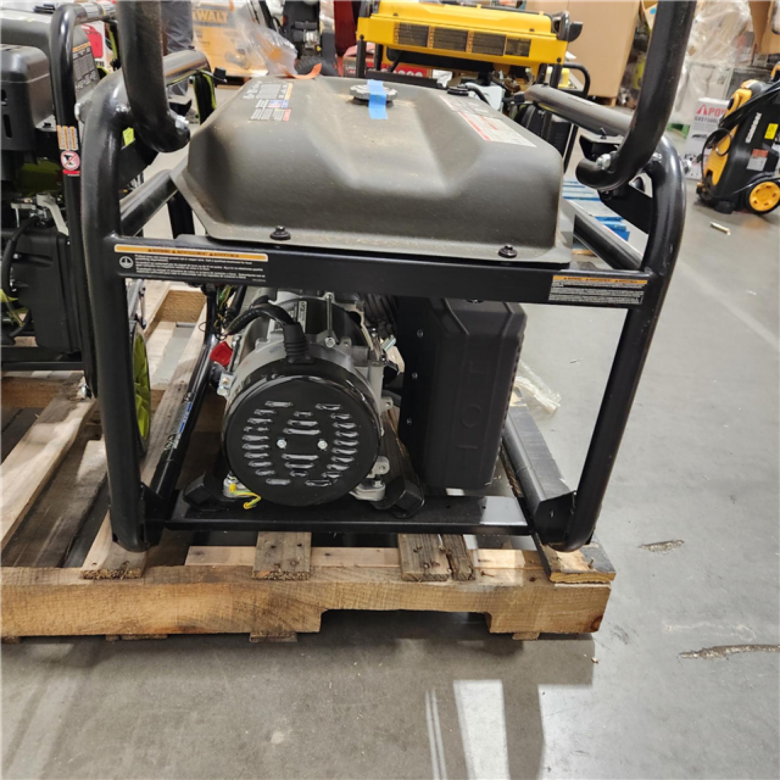 Dallas Location - As-Is RYOBI 6,500-Watt Gasoline Powered Portable Generator