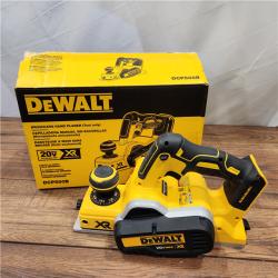 AS-IS DEWALT 20-Volt MAX XR Lithium-Ion Cordless Brushless 3-1/4 in. Planer (Tool-Only)