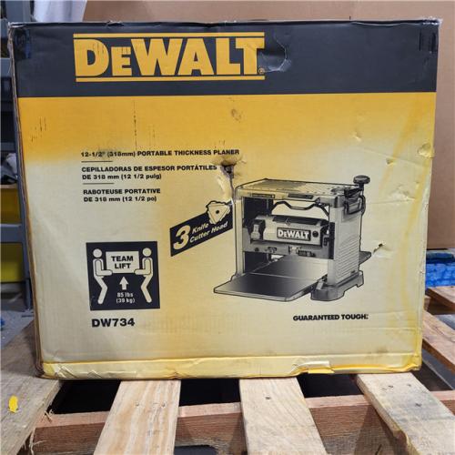 AS-IS DEWALT 15 Amp Corded 12.5 in. Bench Planer