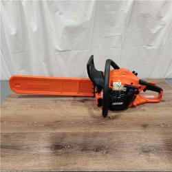 AS-IS 20 in. 50.2 Cc 2-Stroke Gas Rear Handle Chainsaw