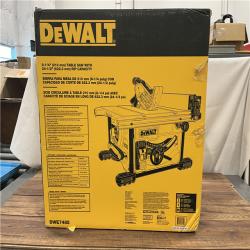 AS-IS DEWALT 15 Amp Corded 8-1/4 in. Compact Portable Jobsite Tablesaw (Stand Not Included)