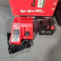 HOUSTON LOCATION - AS-IS Milwaukee M18 1/2 in. Cordless Brushless High Torque Impact Wrench Kit (Battery & Charger)