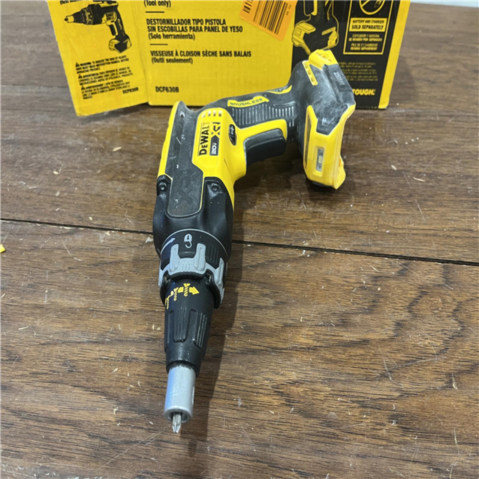 AS-ISDeWalt DCF630B 20V Cordless Brushless Screw Gun (Tool Only)