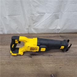 AS-IS DeWalt DCS389B FLEXVOLT 60V MAX Cordless Brushless Reciprocating Saw (Tool-Only)