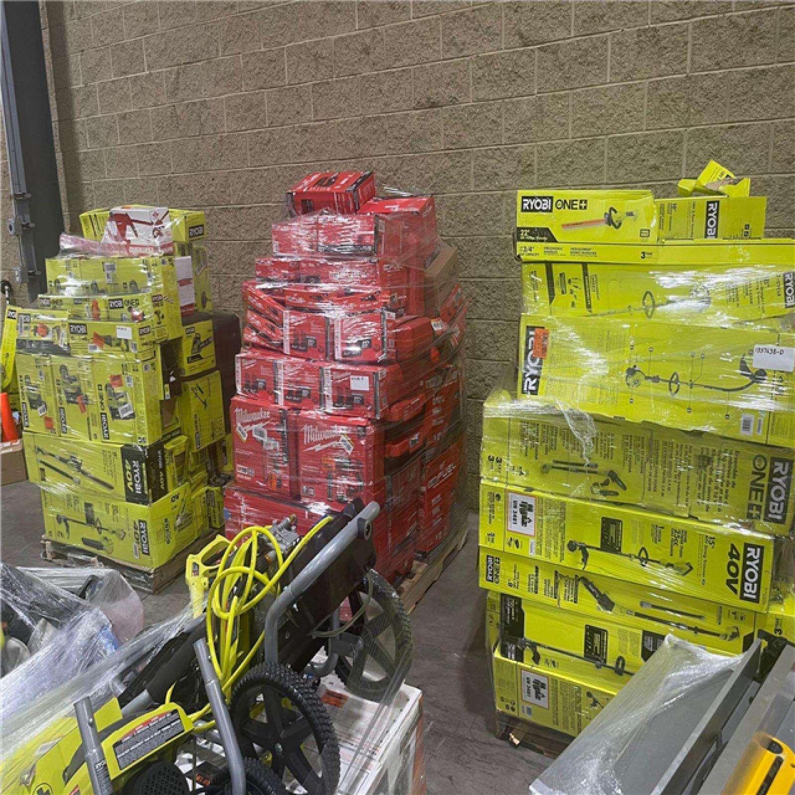 Pittston Location - AS-IS Power Tools Partial Lot (9 Pallets) 1357638-D