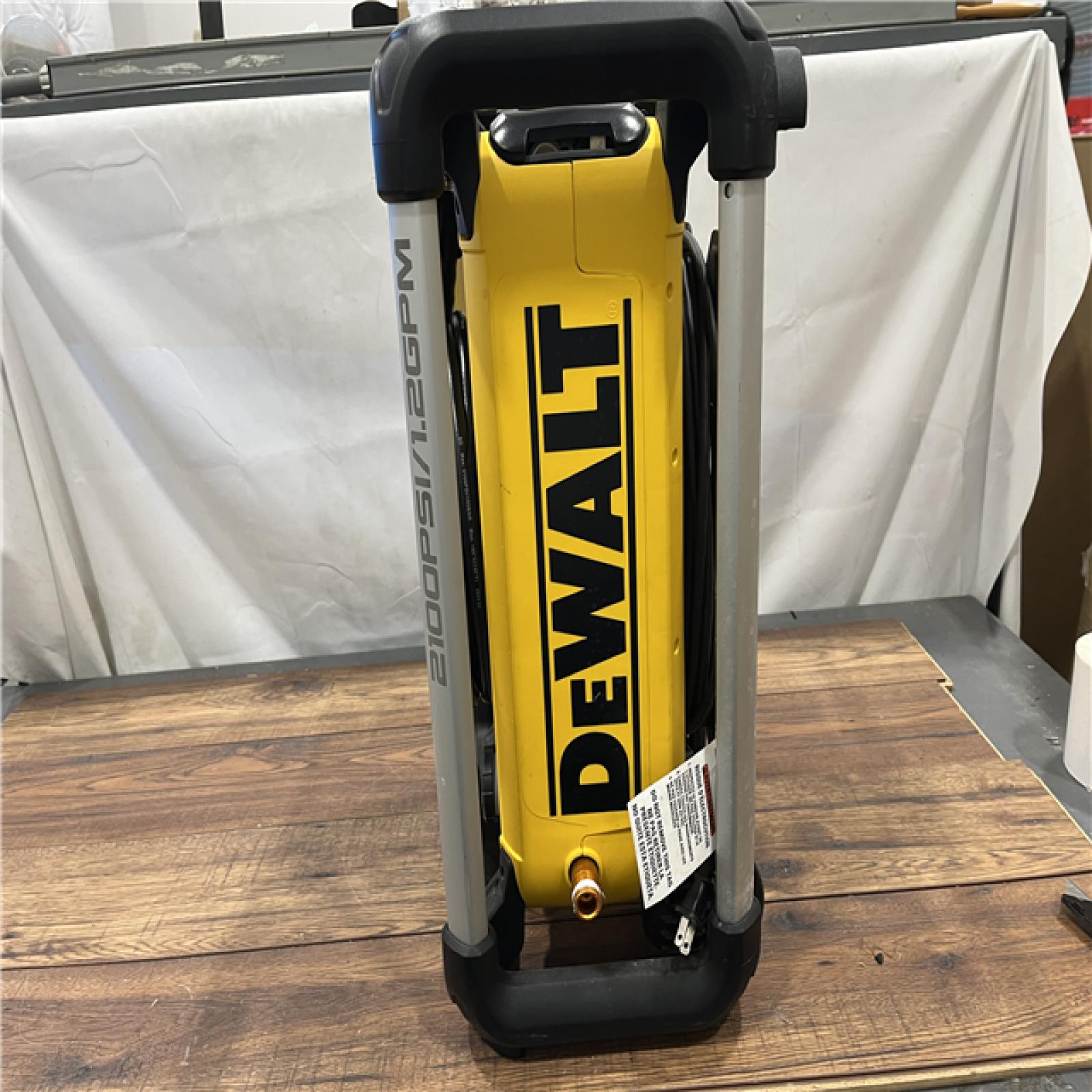 AS-IS DEWALT Electric Pressure Washer  2100 PSI  Jobsite Power Washer DWPW2100