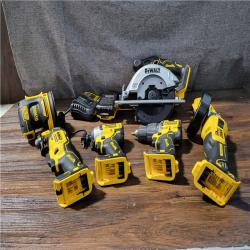 CALIFORNIA NEW DEWALT BRUSHLESS 6-TOOL COMBO KIT WITH TOUGHSYSTEM 2.0 (2 BATTERIES AND CHARGER INCLUDED)