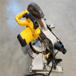 AS-IS DEWALT 15 Amp Corded 12 in. Compound Double Bevel Miter Saw