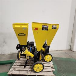 Dallas Location - As-Is Champion Power Equipment 3 in. Dia 224 cc Wood Chipper Shredder(Lot Of 3)