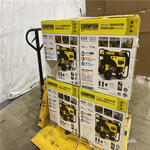 Houston Location AS IS - Champion Generator 6250 Watts