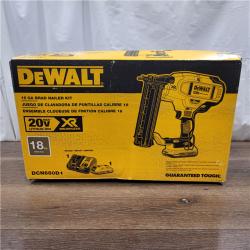 AS-IS DEWALT 20V MAX XR 18 Gauge Brad Nailer Kit