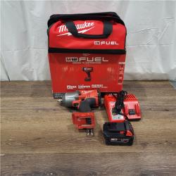 AS-IS Milwaukee 2967-21B M18 FUEL 1/2 High Torque Impact Wrench W/ Friction Ring 5.0Ah Kit