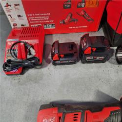 HOUSTON LOCATION - AS-IS (APPEARS LIKE NEW) M18 18V Lithium-Ion Cordless Combo Kit (5-Tool) with (2) Batteries, Charger and Tool Bag