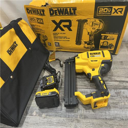 AS-IS DEWALT 20V MAX XR 18 Gauge Brad Nailer Kit