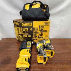 AS-IS DEWALT 20V MAX Lithium-Ion Brushless Cordless (2-Tool) Combo Kit