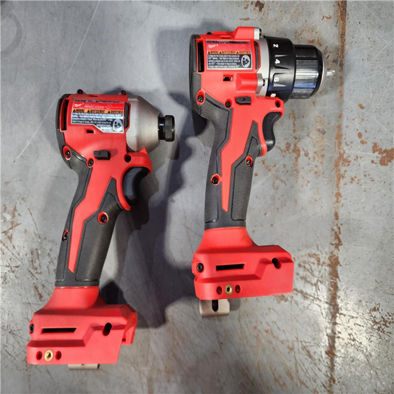 HOUSTON LOCATION - AS-IS M18 18V Lithium-Ion Brushless Cordless Compact Drill/Impact Combo Kit (2-Tool) W/(2) 2.0 Ah Batteries, Charger & Bag