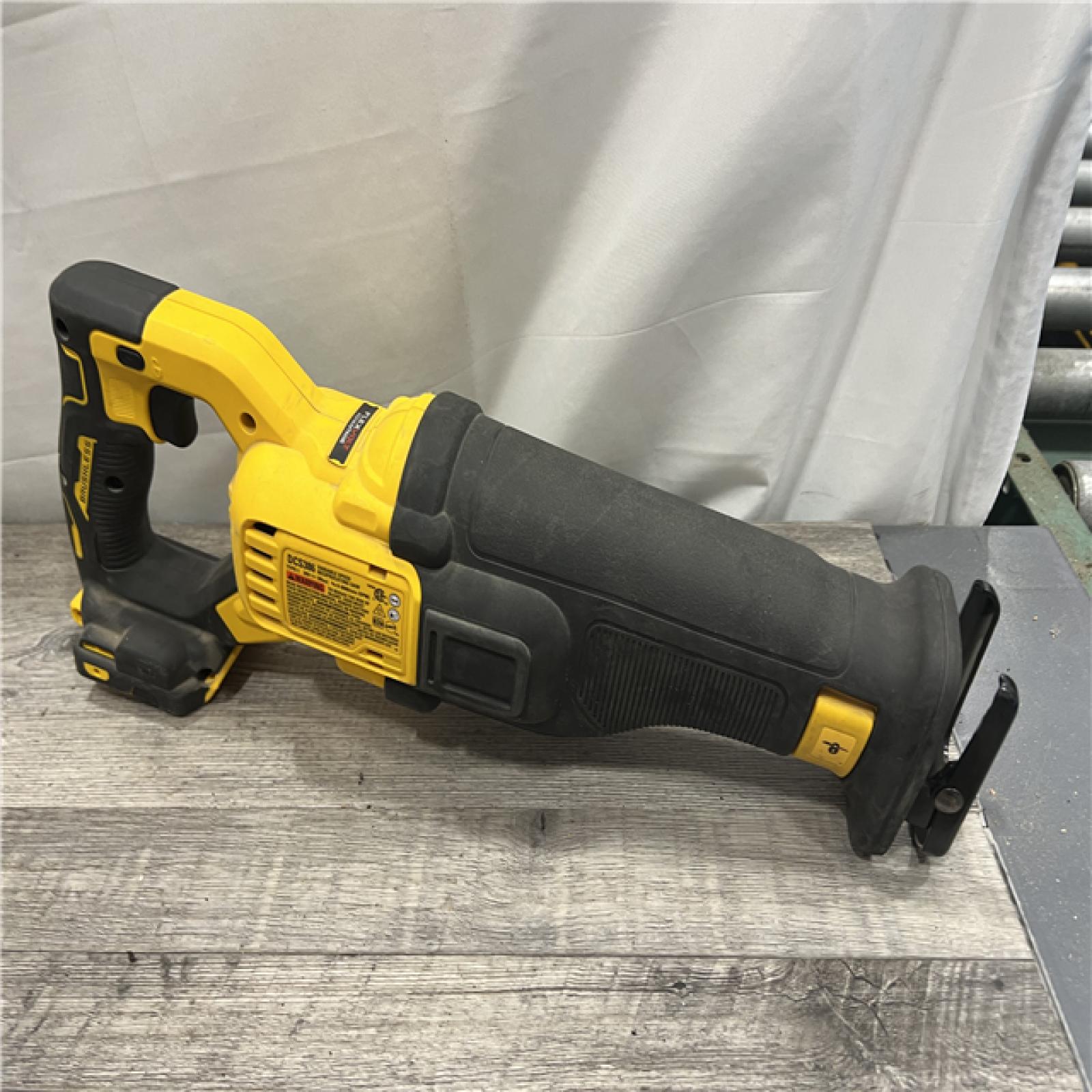 AS-IS DEWALT 20V MAX Lithium Ion Cordless Brushless Reciprocating Saw with FLEXVOLT ADVANTAGE (Tool Only)