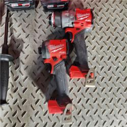 HOUSTON LOCATION - AS-IS M18 FUEL 18V Lithium-Ion Brushless Cordless Hammer Drill and Impact Driver Combo Kit (2-Tool) with 2 Batteries