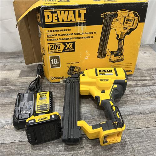 AS-IS DEWALT 20V MAX XR 18 Gauge Brad Nailer Kit