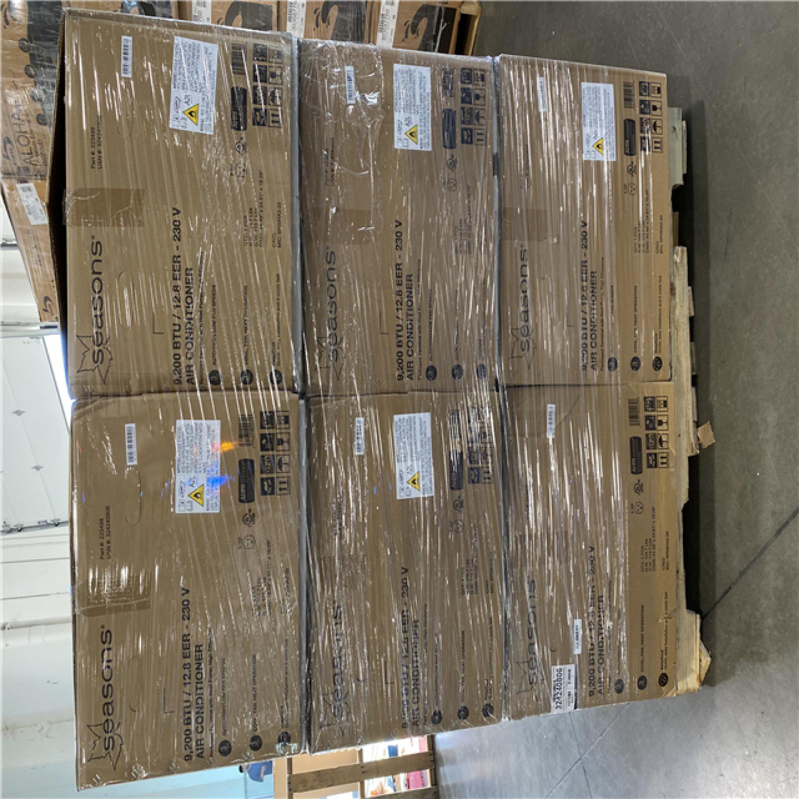 DALLAS LOCATION -Seasons® 9,000 Ptac, Heat Pump, 230 Volt, 20 Amp -  PALLET (6  UNITS )