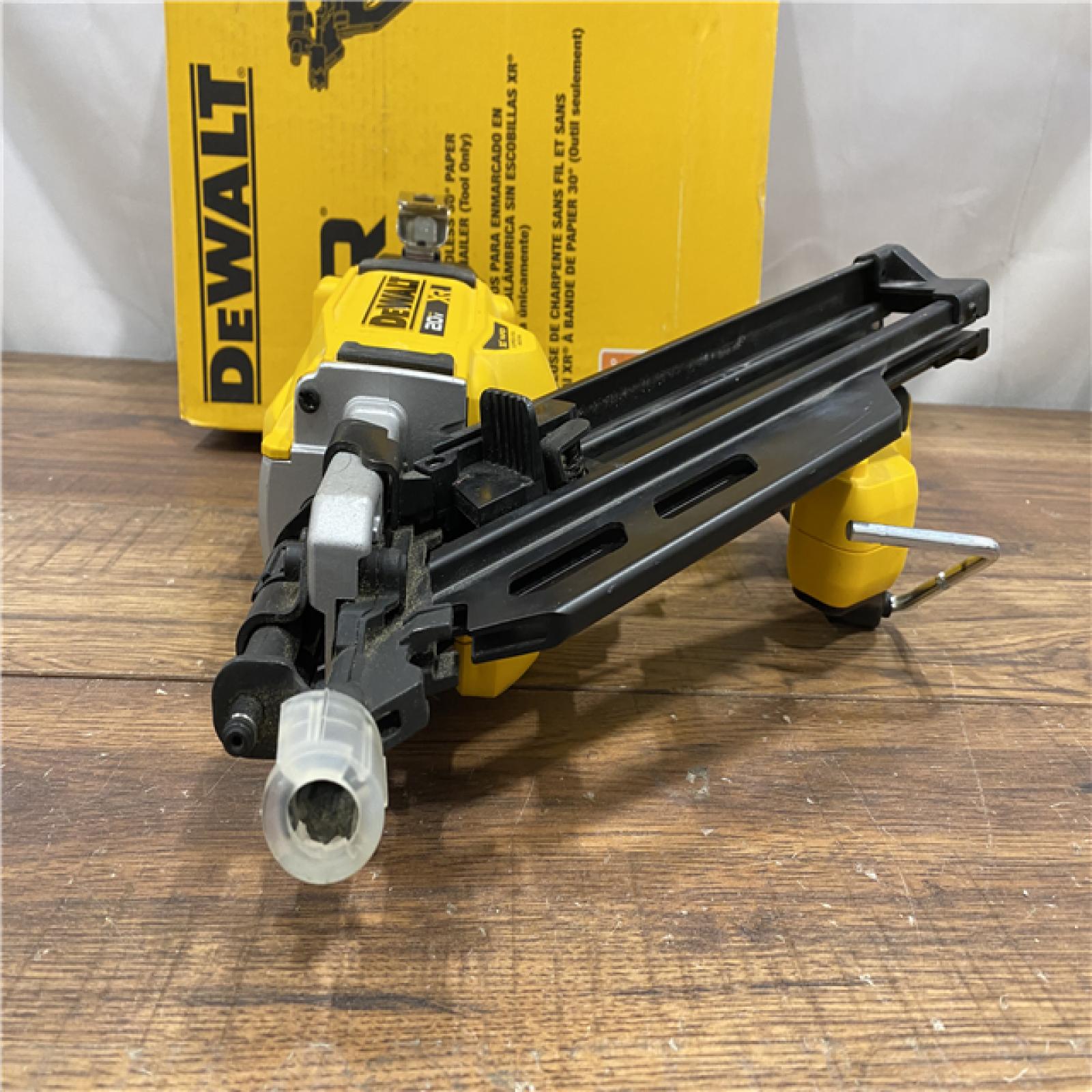 AS IS DEWALT 20-Volt 30Â° Cordless Framing Nailer (Tool-Only)