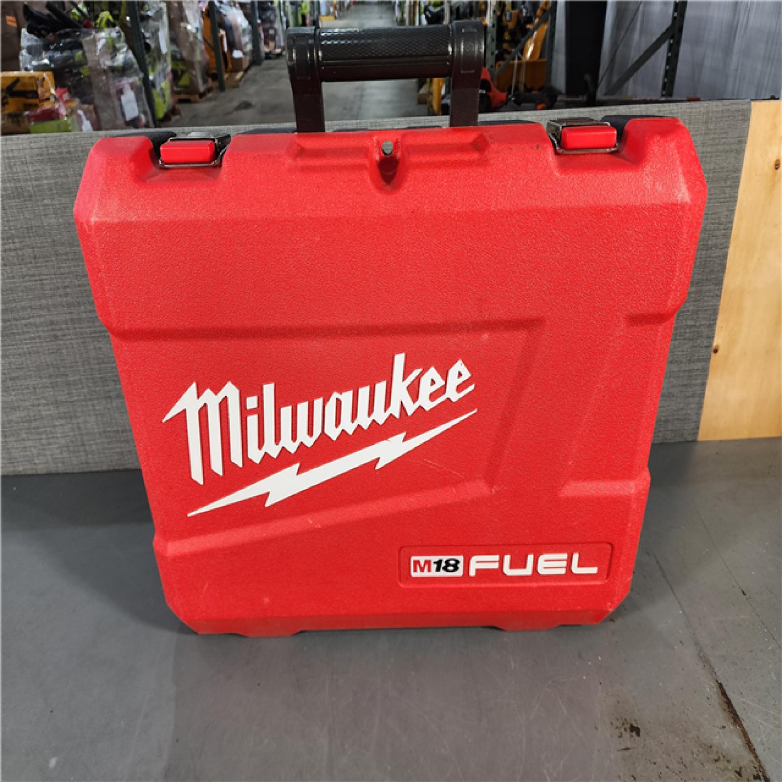 HOUSTON LOCATION - AS-IS (APPEARS LIKE NEW) Milwaukee M18 FUEL ONE-KEY 18-Volt Lithium-Ion Brushless Cordless Hammer Drill/Impact Driver Combo Kit w/(2) 5.0Ah Batteries, Case