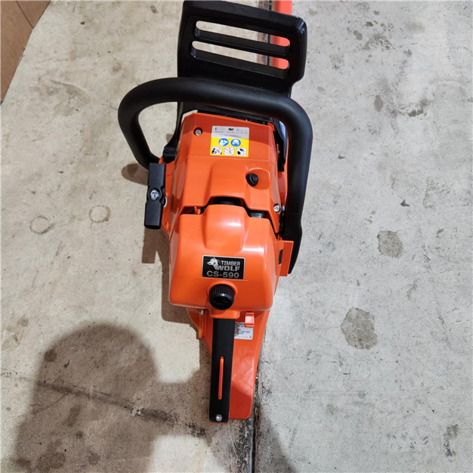 Houston location AS-IS ECHO 20 in. 59.8 Cc Gas 2-Stroke Rear Handle Timber Wolf Chainsaw