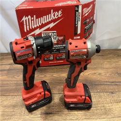 AS-IS Milwaukee M18 Compact Brushless 2-Tool Combo Kit