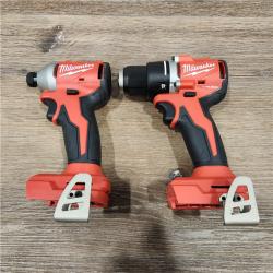 AS-IS Milwaukee M18 Compact Brushless 2-Tool Combo Kit