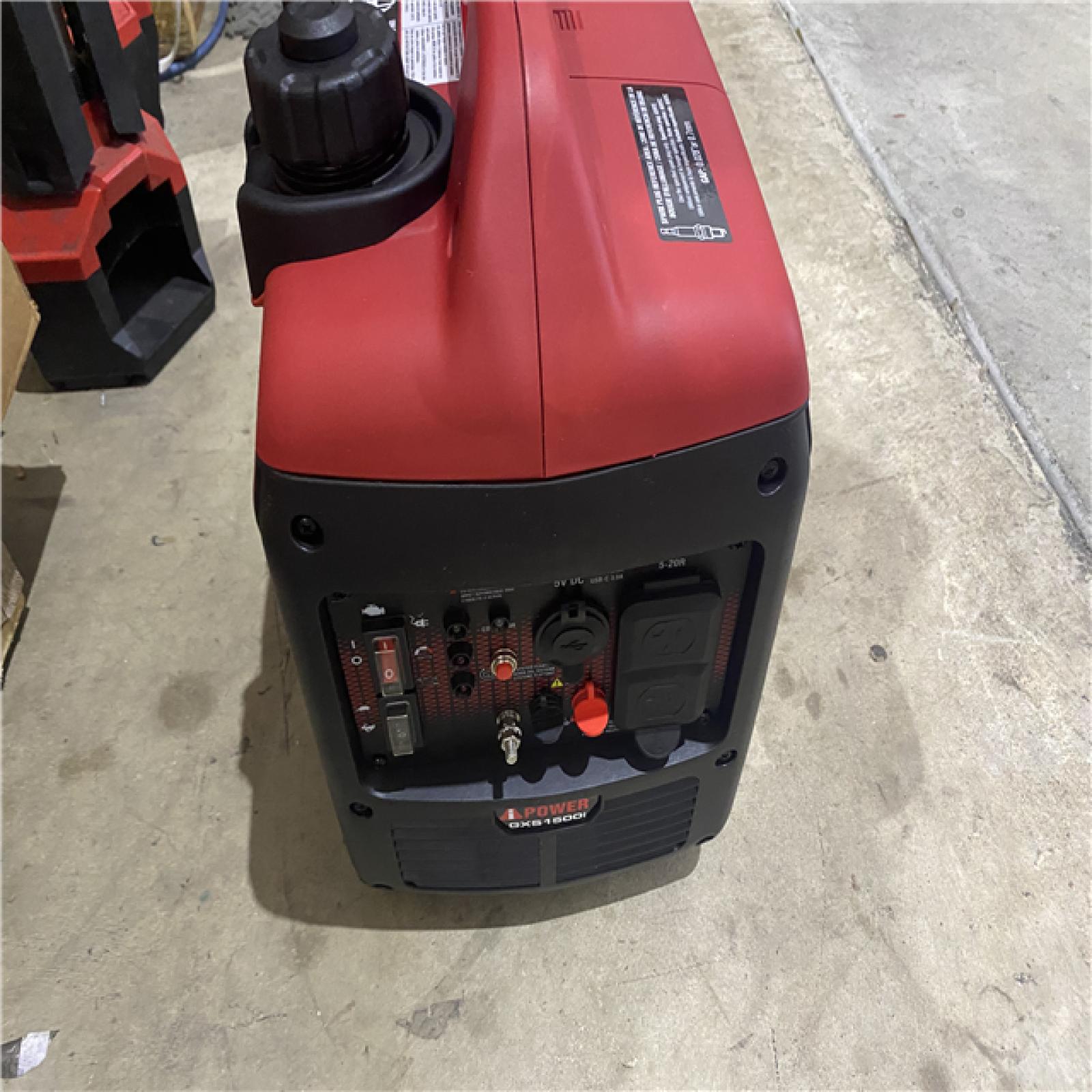 Houston location AS-IS 1500-Watt Recoil Start Gasoline Powered Ultra-Light Inverter Generator with 60cc OHV Engine and CO Sensor Shutdown