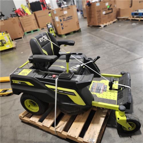 Dallas Location - As-Is RYOBI RYRM8001 80V HP Brushless 30 Inch  Riding Mower