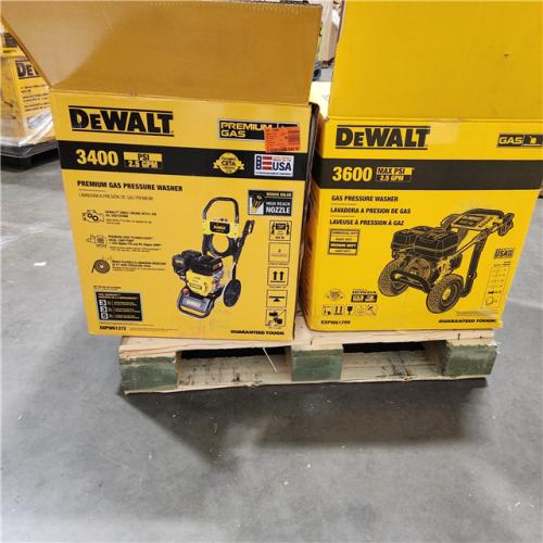 Dallas Location - As-Is DEWALT GAS PRESSURE WASHER (Lot Of 2)