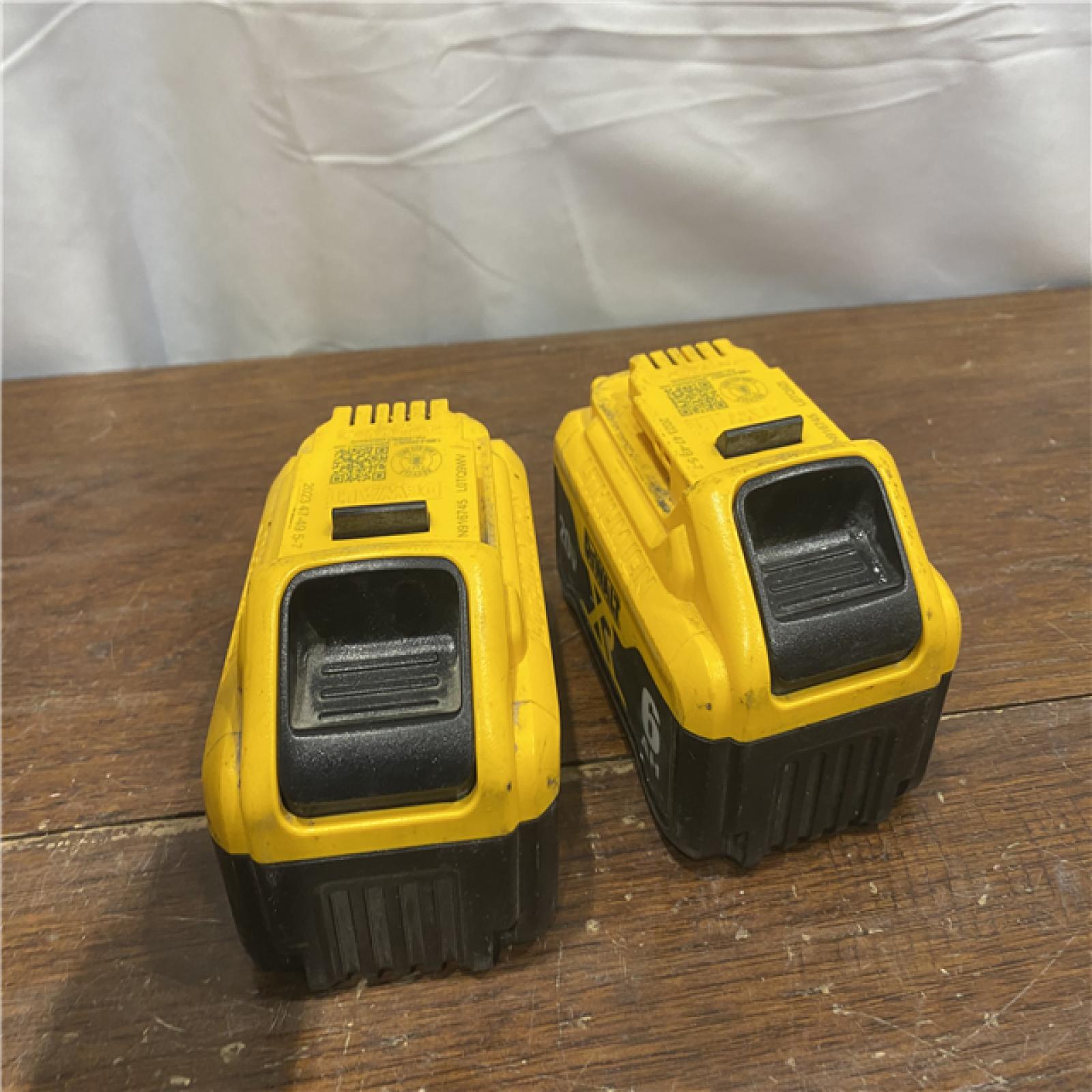 AS-ISDEWALT DCB206-2 6.0Ah 20V MAX Battery (2 Pack)