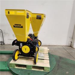 Dallas Location - As-Is Champion Power Equipment 3 in. Dia 224 ccWood Chipper Shredder(Lot Of 2)