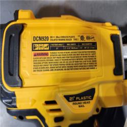 HOUSTON LOCATION - AS-IS (APPEARS LIKE NEW) DEWALT 20-Volt 21Â° Cordless Framing Nailer (Tool-Only)