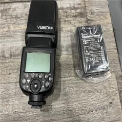 AS-IS Flashgun Godox Ving V860II speedlite for Sony