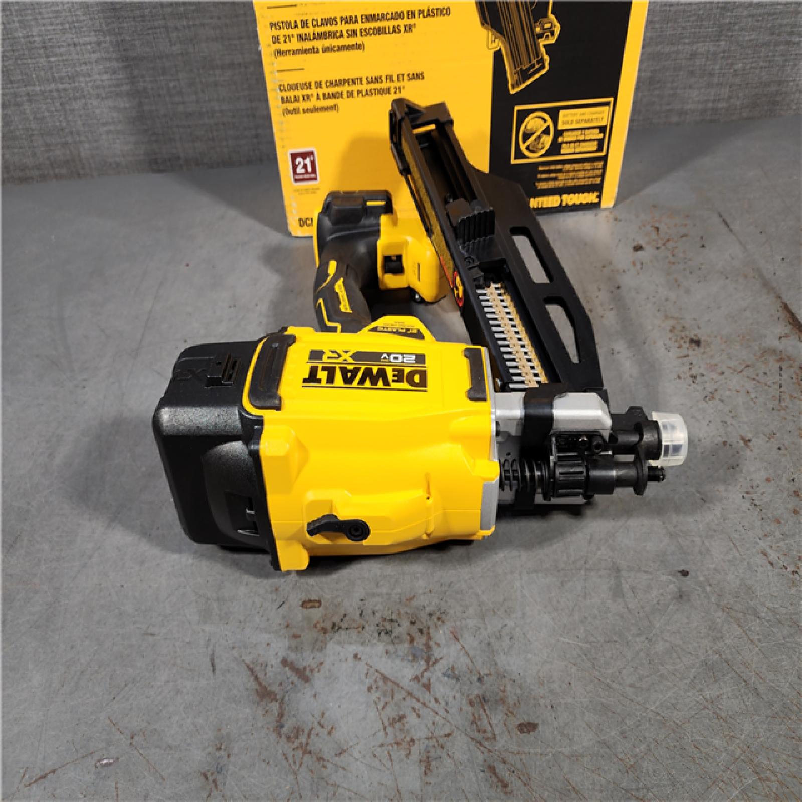 HOUSTON LOCATION - AS-IS DEWALT 20-Volt 21Â° Cordless Framing Nailer (Tool-Only)