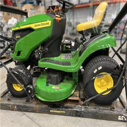 DALLAS LOCATION - John Deere S100 42 in. 17.5 HP Gas Hydrostatic Riding Lawn Mower