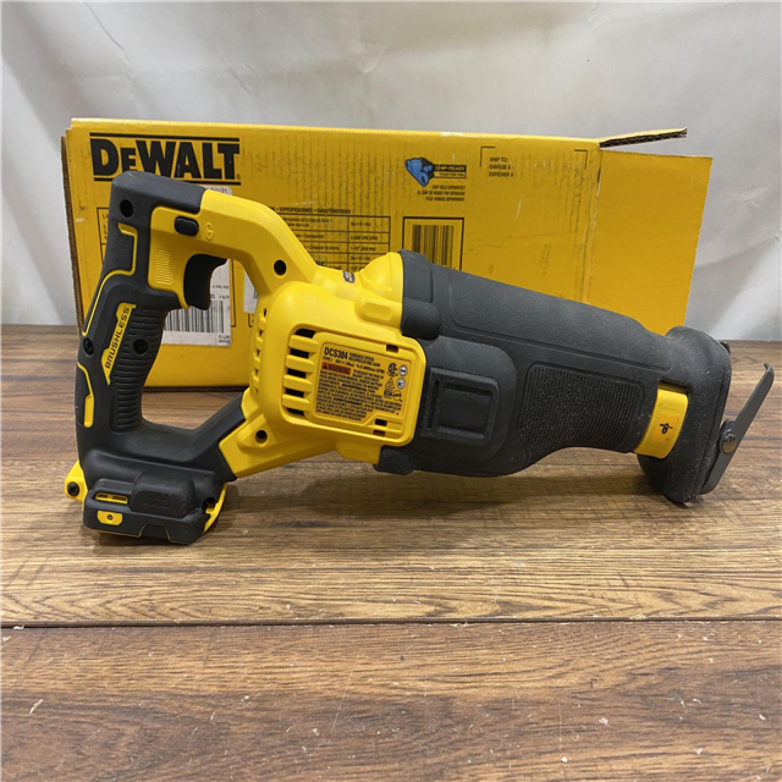 AS IS 20-Volt XR Cordless Reciprocating Saw (Tool Only)