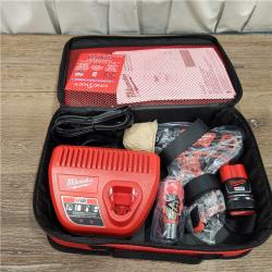 AS-IS M12 12V Lithium-Ion Cordless 3/8 in. Drill/Driver Kit with Two 1.5 Ah Batteries, Charger and Tool Bag