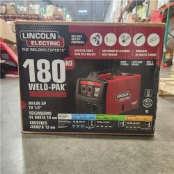 Dallas Location - As-Is Lincoln Electric Welder 180HD Weld-Pak K2515-1