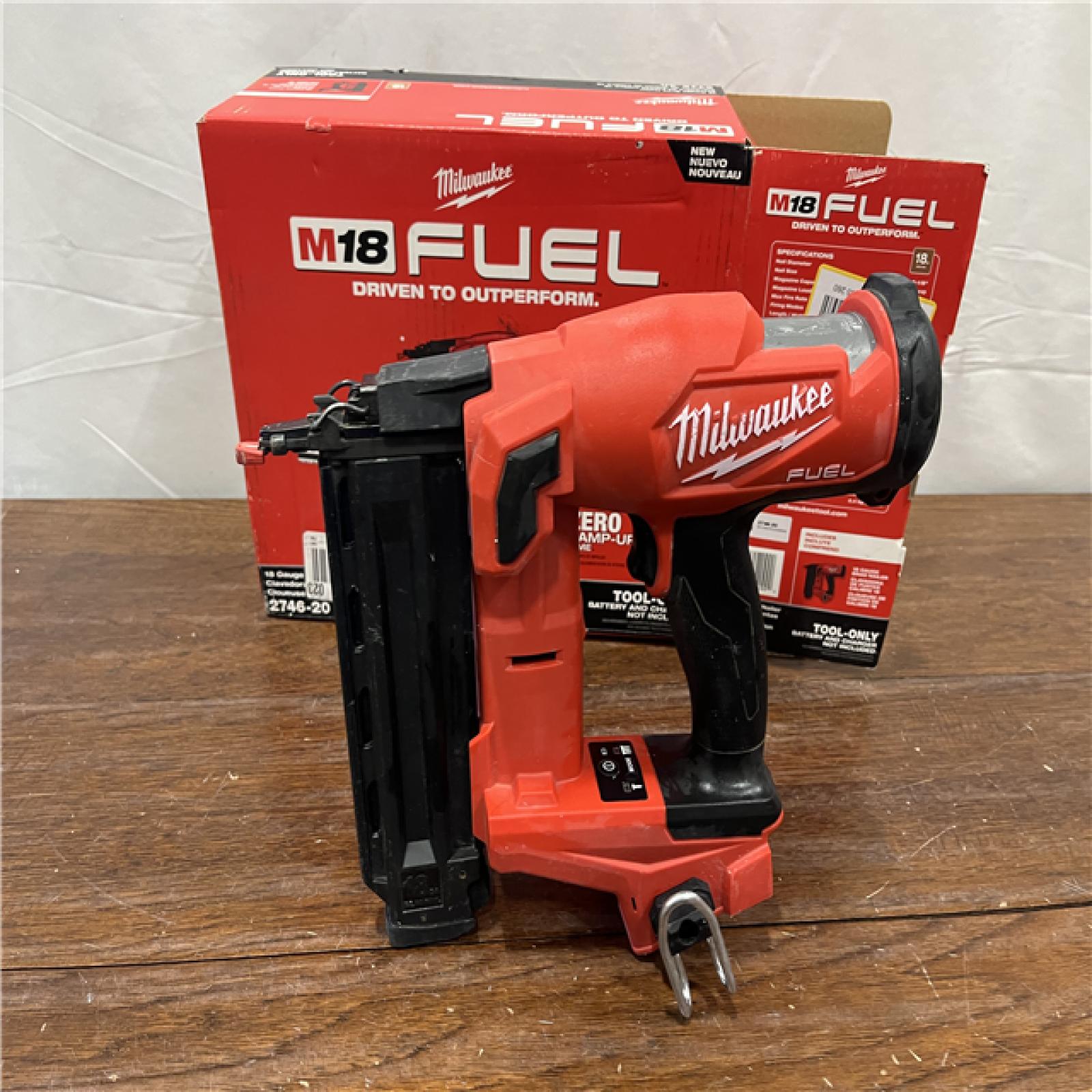 AS-IS Milwaukee M18 FUEL 18 Gauge Brad Nailer