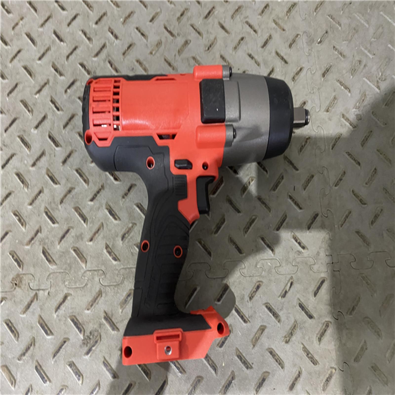 Houston location AS-IS MILWAUKEE M18 FUEL 18V Lithium-Ion Brushless Cordless 1/2 in. Impact Wrench with Friction Ring (Tool-Only)