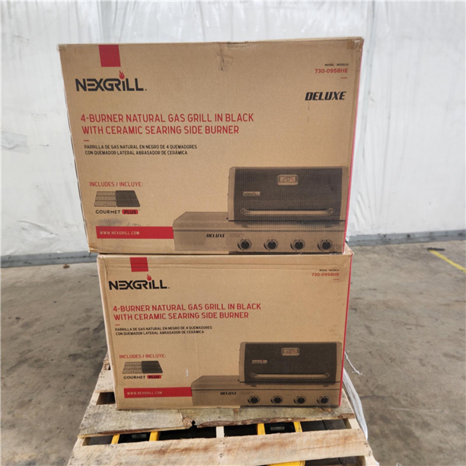 Houston Location - AS-IS NexGrill 4 - Burner Natural Gas Grill